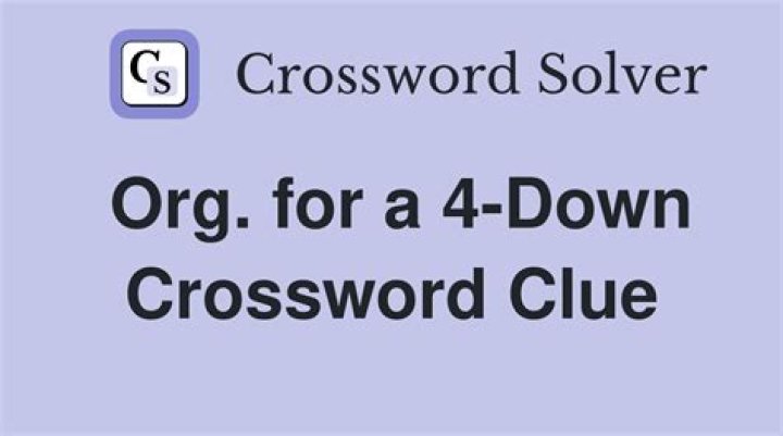 70-Across-hunting org. Crossword Clue 4 letters LA Times Answer - News