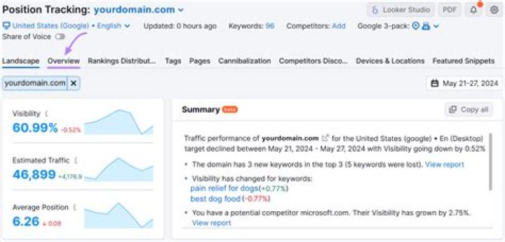 Accurately Monitor Your Keyword Positions In Google | Track Rank