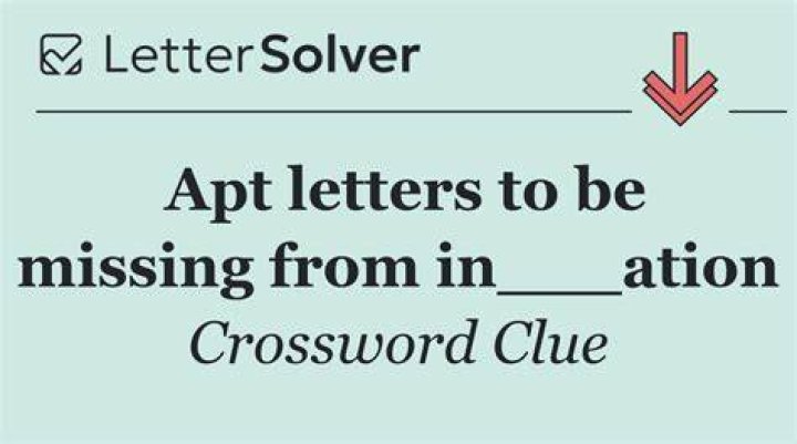 Apt letters missing from Gen_sis gar_ _ _ Crossword Clue Universal - News