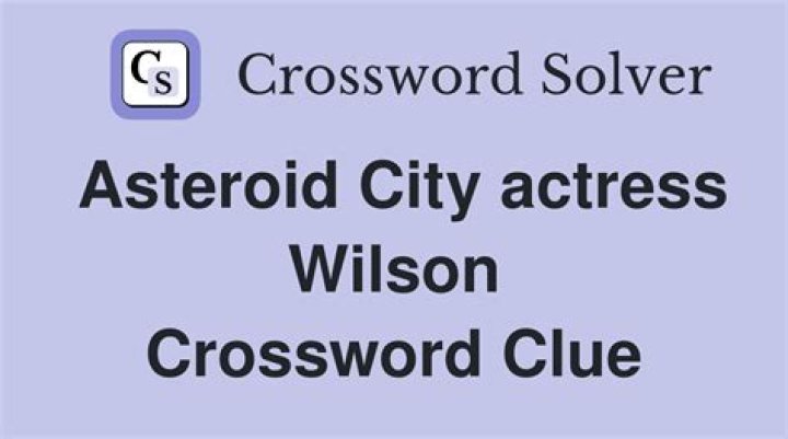 Asteroid City director Anderson Crossword Clue Universal