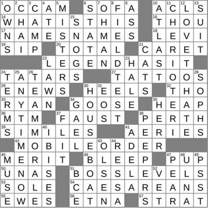 Audio device that's tap-tap-tapped NYT Crossword Clue Answer