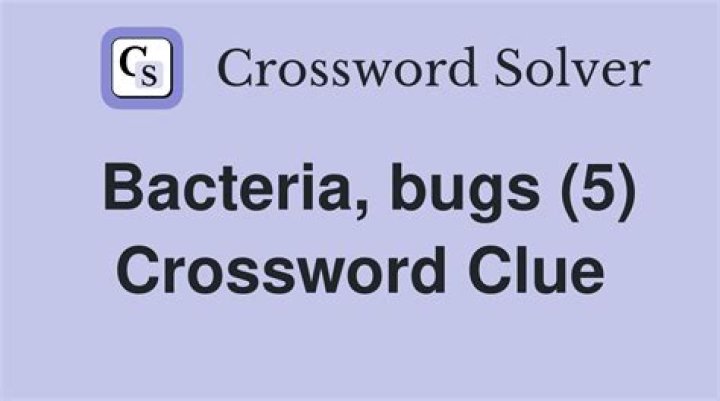 Bacteria in undercooked meat Crossword Clue LA Times