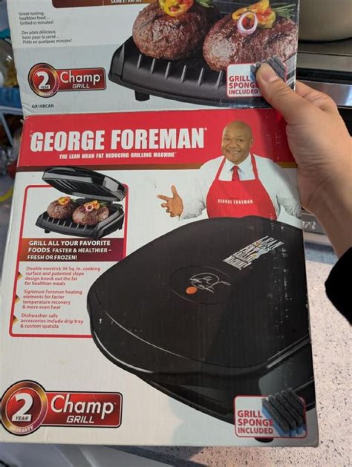 BlogPaper | George Foreman - Grill, Children & Record