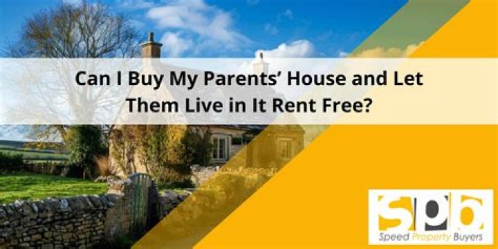 Can I buy my parents house and let them live in it rent free UK?