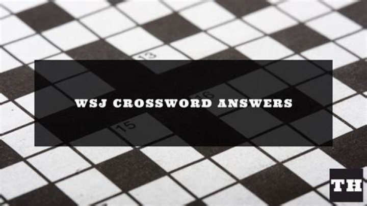 Canopy makeup Wall Street Crossword Clue, WSJ Answer