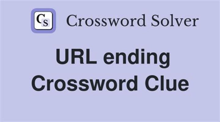 Certain URL ending Crossword Clue Universal Answer - News
