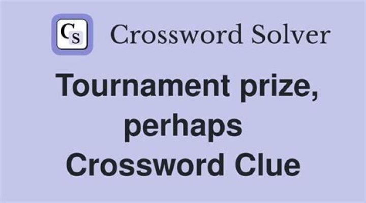 Champion&rsquo;s prize, perhaps Crossword Clue Daily Themed 3 letters Answer - News