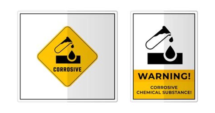 Corrosive chemical