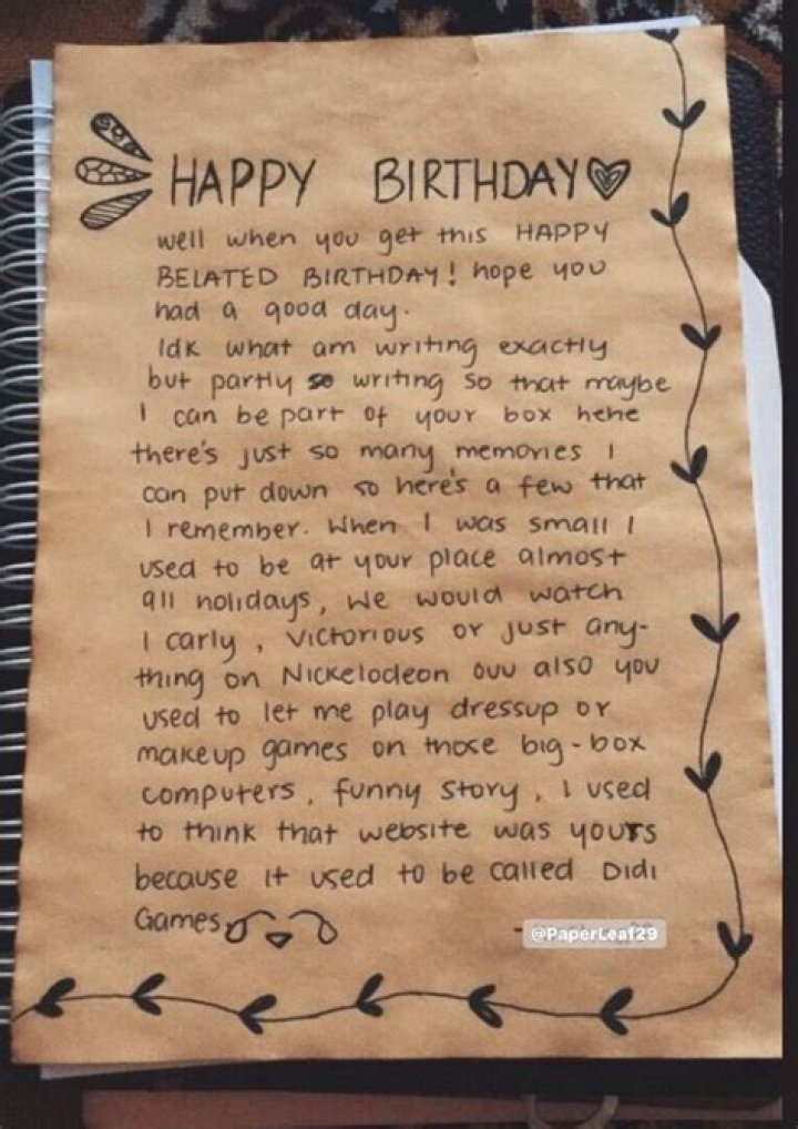 Crafting Birthday Letters That Connect With Your Best Friend