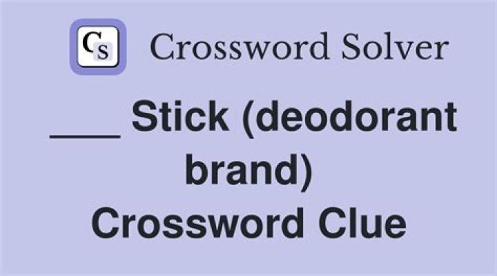Deodorant brand NYT Crossword Clue Answer 3 letters - News