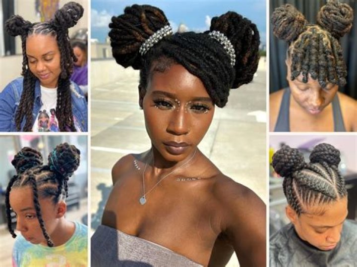 Discover The Magic Of Braids Into Space Buns