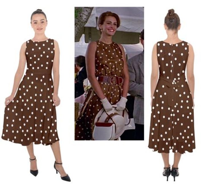 Discover The Timeless Elegance Of Julia Roberts' Iconic Polka Dot Dress In "Pretty Woman"