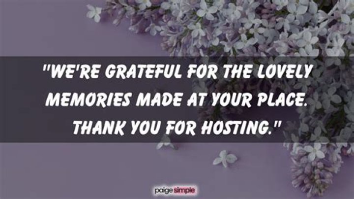 Discoveries And Insights On "Thanks For Having Us"