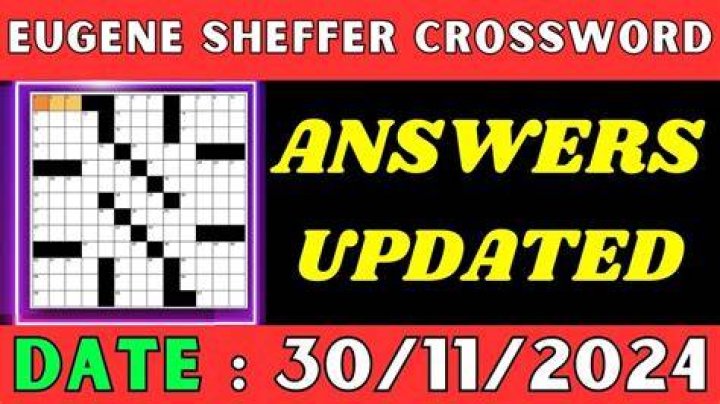 Dispatch Eugene Sheffer Crossword Puzzle Clue Answers - News