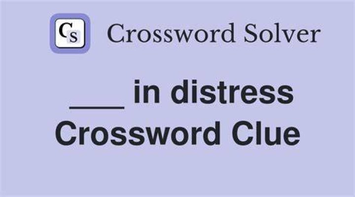 Distress Crossword Clue 8 letters Answer