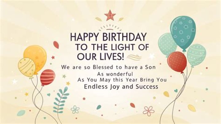 Divine Blessings And Heartfelt Birthday Wishes For An Exceptional Son-in-Law