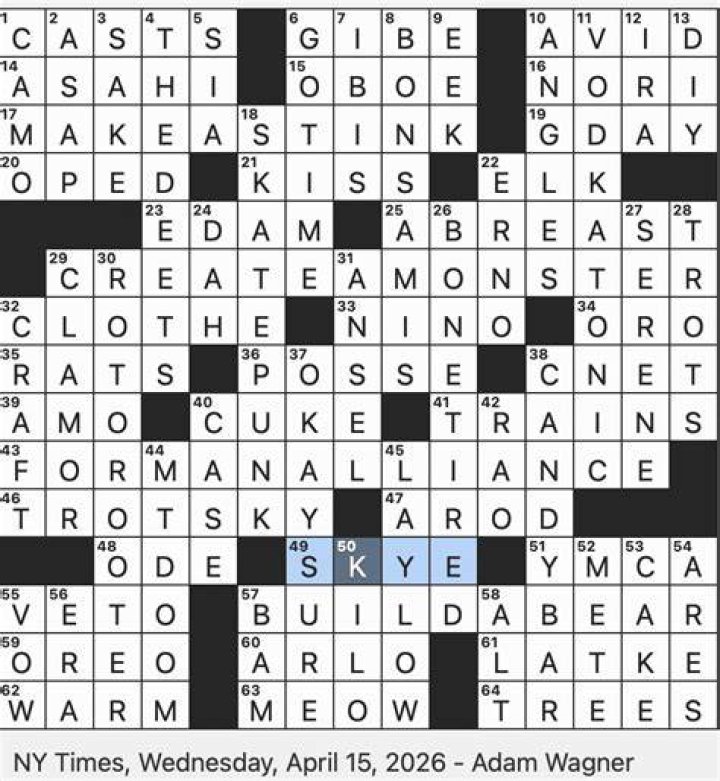Edible seaweed NYT Crossword Puzzle Clue - News