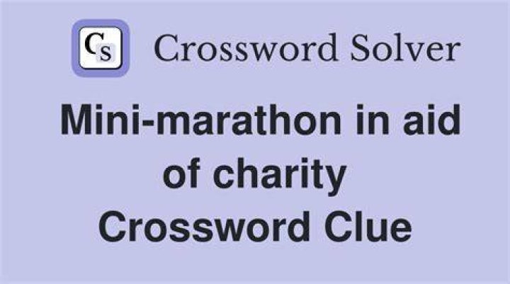 Family-friendly charity race, literally? Crossword Clue Universal Answer - News
