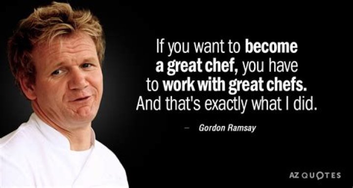 A Culinary Master's Words Of Wisdom