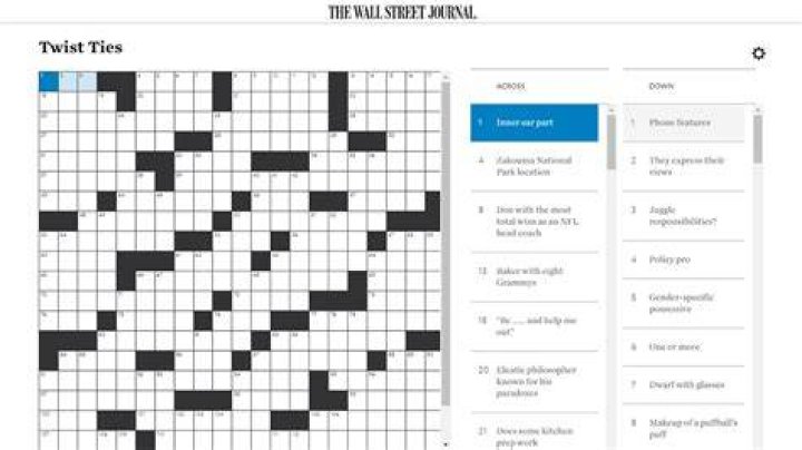 Features of bleachers Wall Street Crossword Clue, WSJ Answer