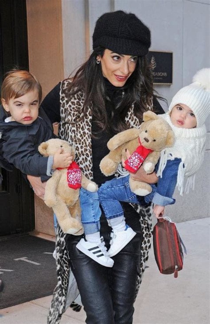 George Clooney's Adorable Twins Steal The Spotlight