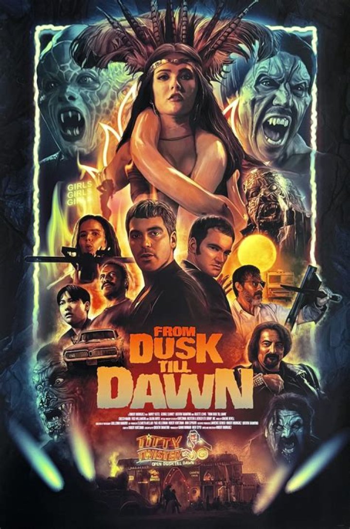 Get Ready For A Wild Night With Salma Hayek In "Dusk Till Dawn"