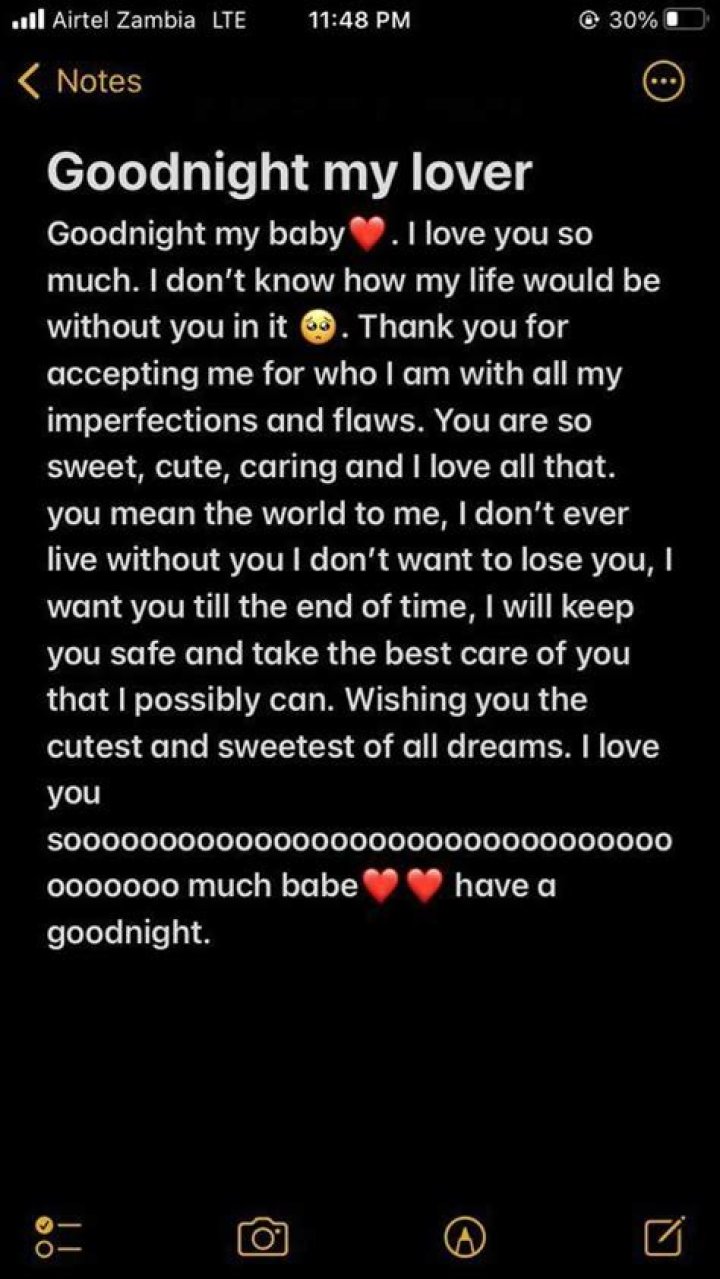 The Ultimate Sweet And Romantic Goodnight Paragraph For Her