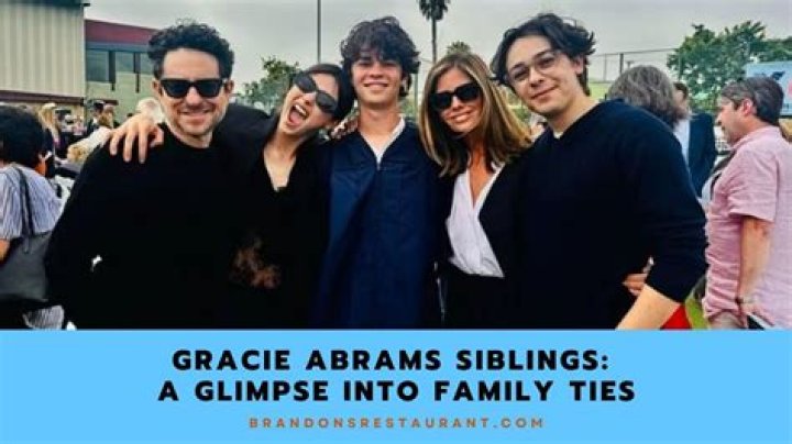 Gracie Abrams And Her Siblings' Impact