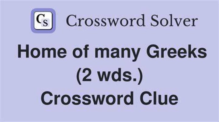 ___ grecque (Greek style): 2 wds. Crossword Clue Daily Themed Crossword