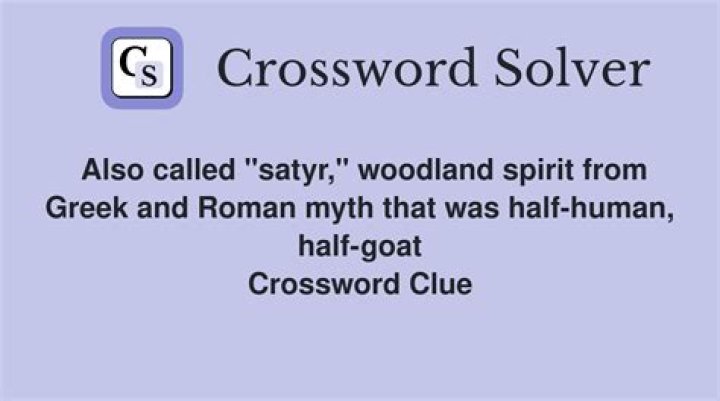 Half-human, half-bird creature, in myth NYT Crossword Clue Answer