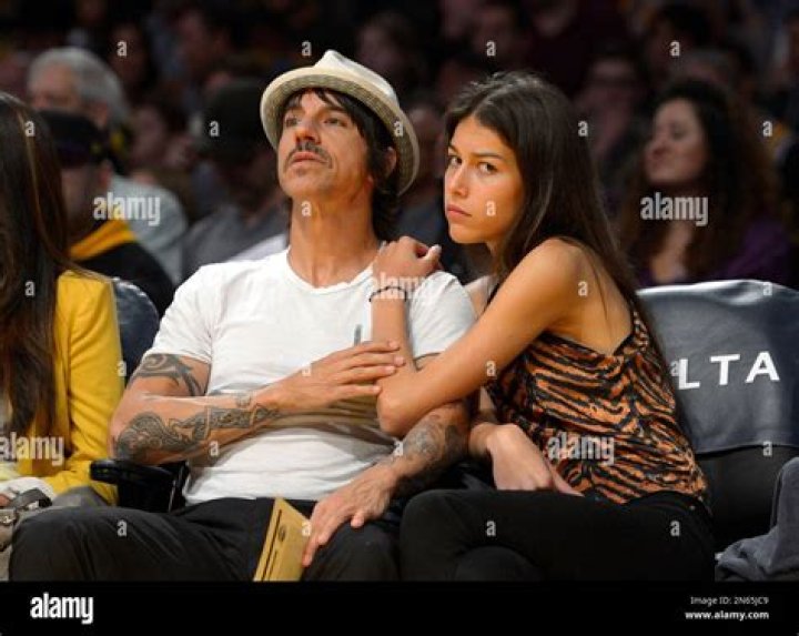 History Of Anthony Kiedis's Relationship With 19-Year-Old Girlfriend