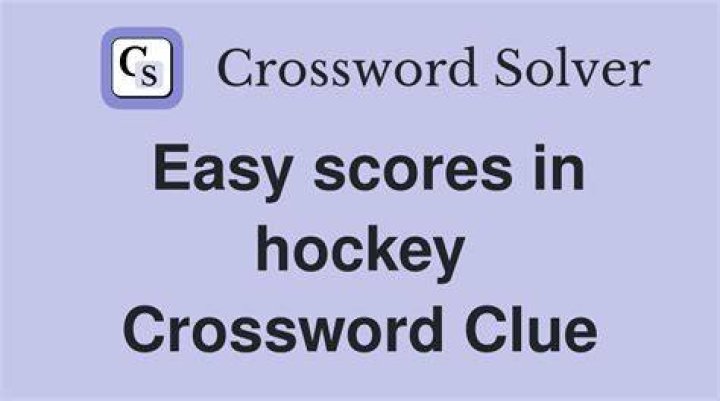 Hockey surface Crossword Clue LA Times