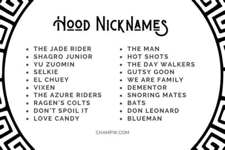 Hood Nicknames For Girls That Will Captivate You