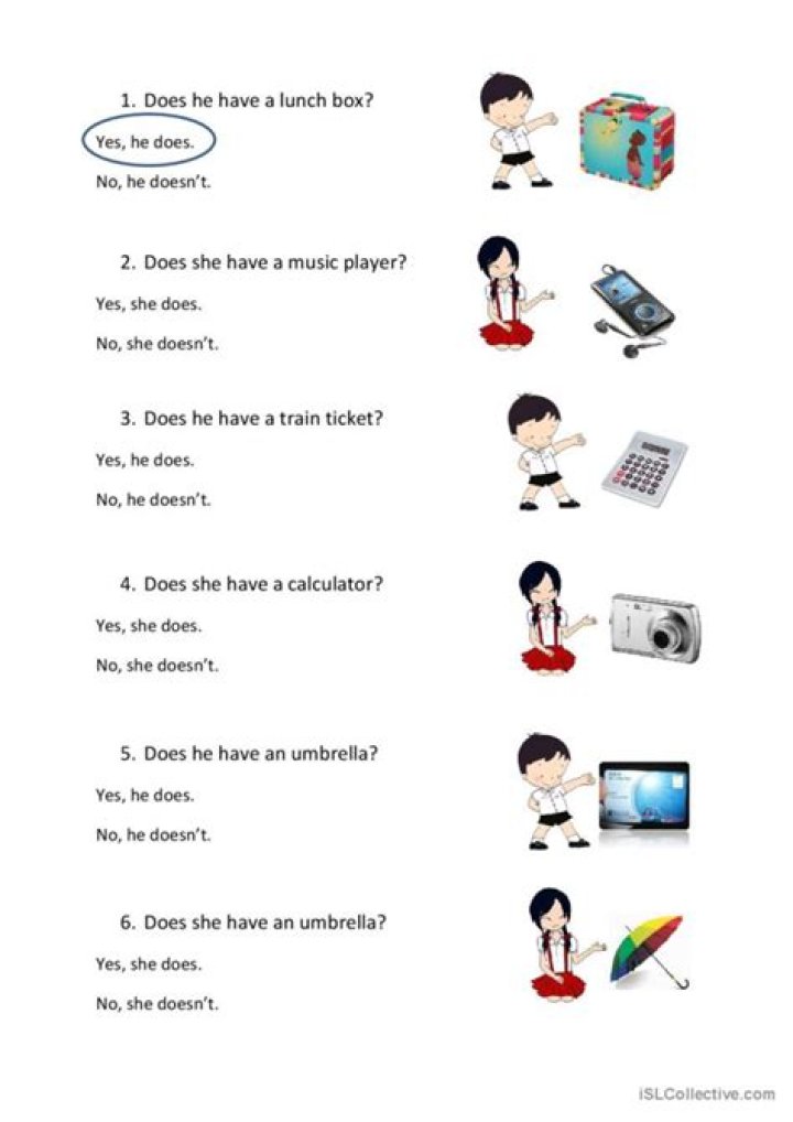 How Many Does He Have?