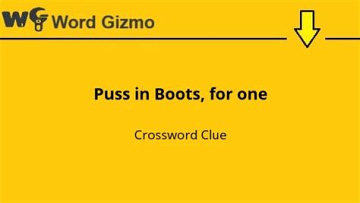 LA Times Beast in Puss in Boots Crossword Clue 4 letters Answer