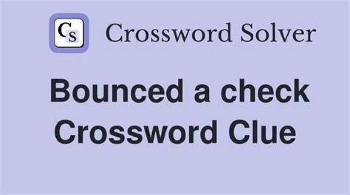 LA Times Bounced Crossword Clue