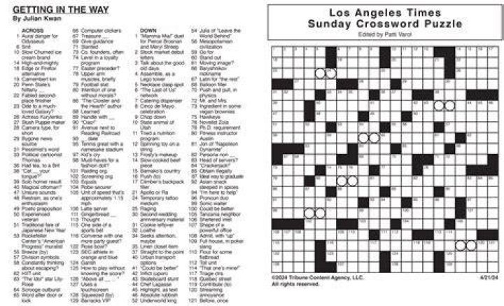 LA Times Coffee, colloquially Crossword Clue - News