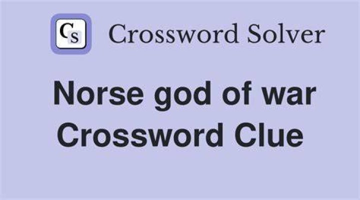 LA Times Norse god of war Crossword Clue Answers with 4 letters