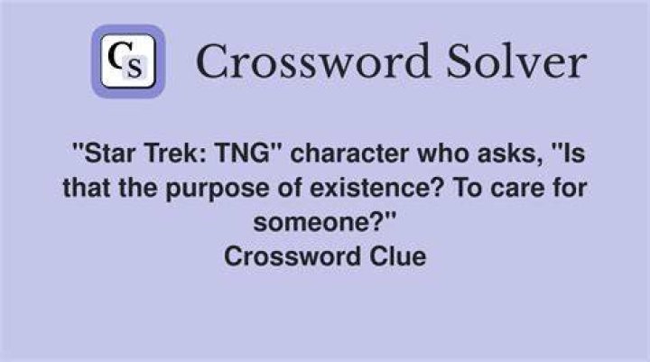 LA Times Riker’s spouse on “Star Trek: TNG” Crossword Clue