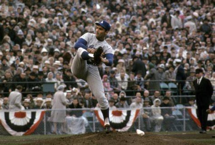 Left-handed pitcher who won his fourth and final World Series with the Dodgers in 1965: 2 wds.