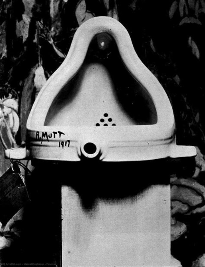 Marcel Duchamp's 'Fountain,' e.g NYT Crossword Clue