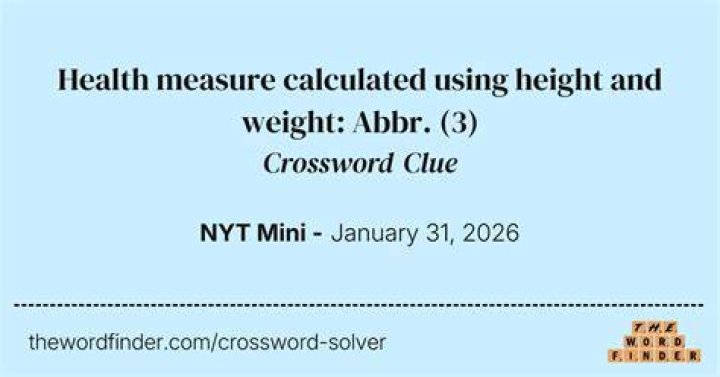 Measure of inflation: Abbr NYT Crossword Clue