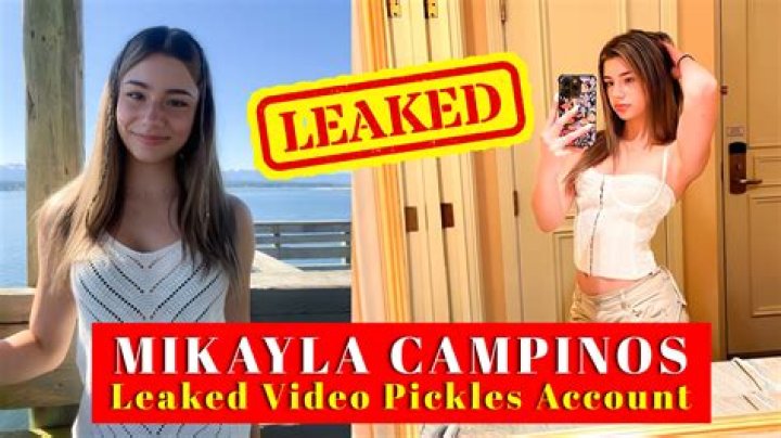 Mikayla Campinos Leaked Content Exposed