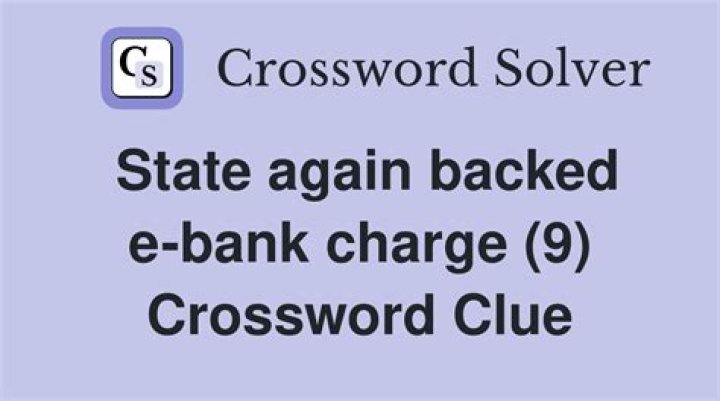 More neglected stats uncovered by bank Crossword Clue