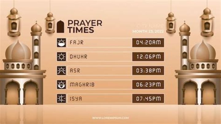 Muslim Prayer Timings In Abu Dhabi: Accurate And Convenient