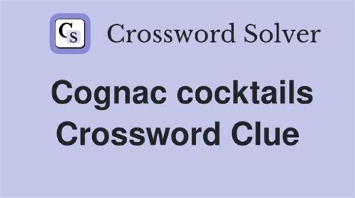 Newsday Tonic cocktails 13 letters Crossword Clue Answers
