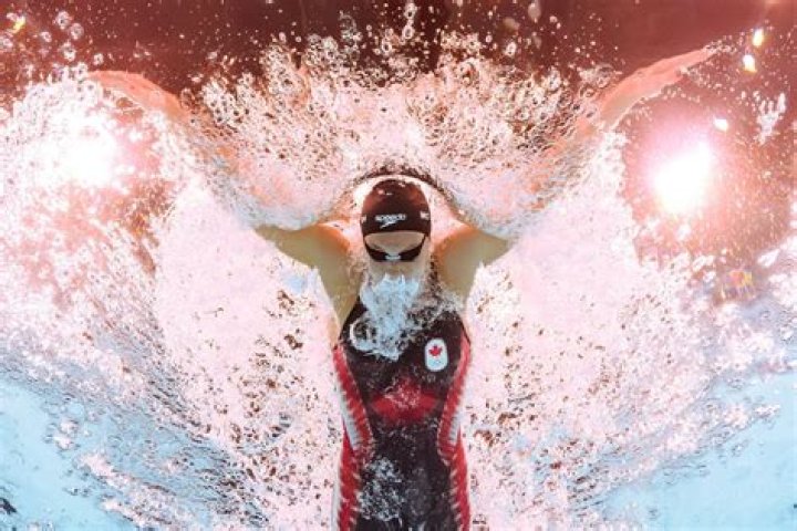 Olympic Medalist And Swimming Sensation