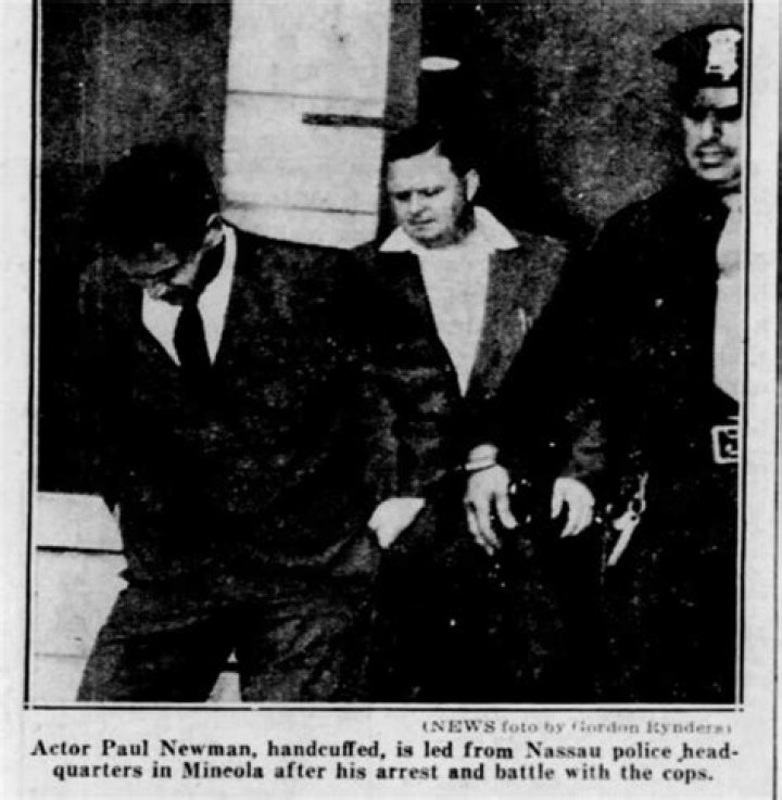 Paul Newman's Shocking Arrest: Details Revealed