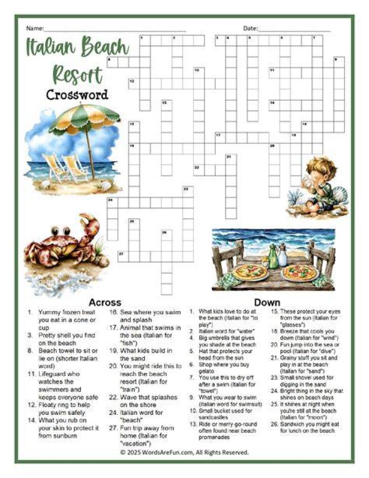San ___, Italian resort city Crossword Clue Daily Themed 4 letters Answer - News