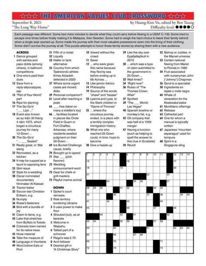 Six-winged biblical being NYT Crossword Clue - News